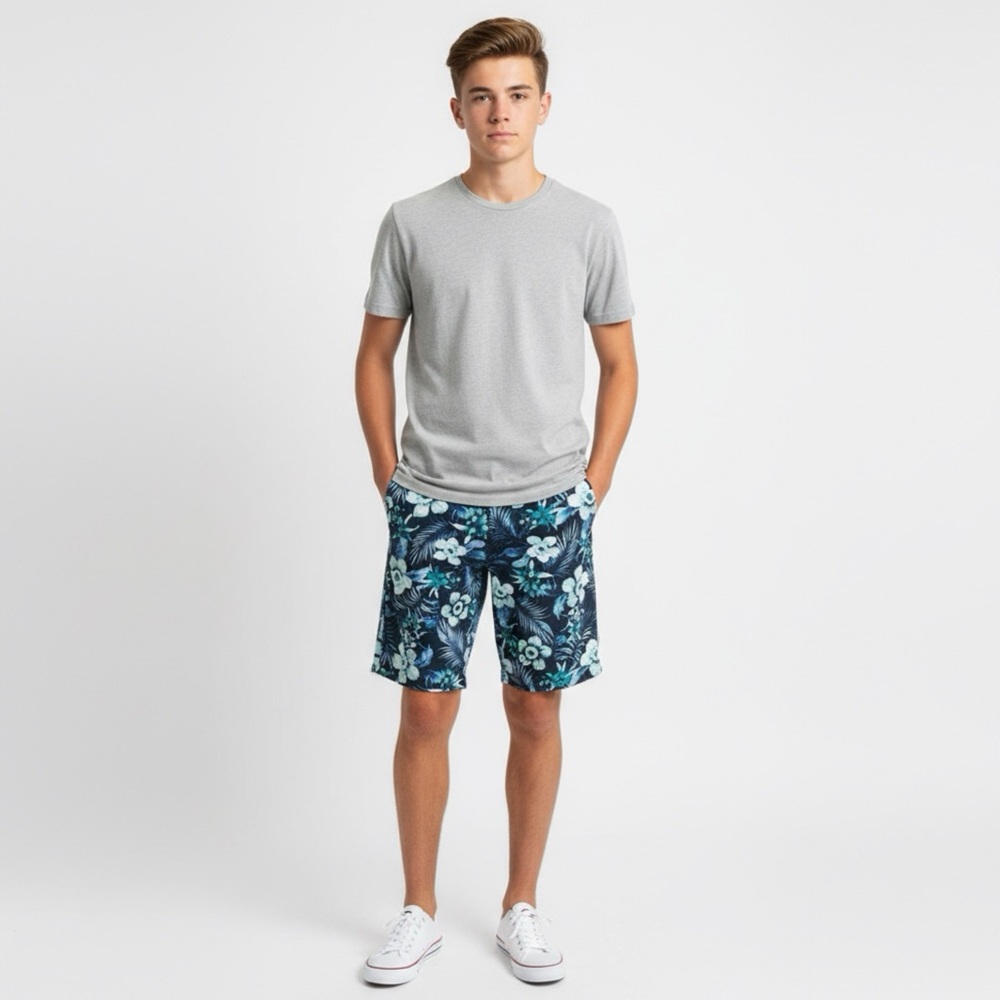 Club Room Men's Floral Print Shorts